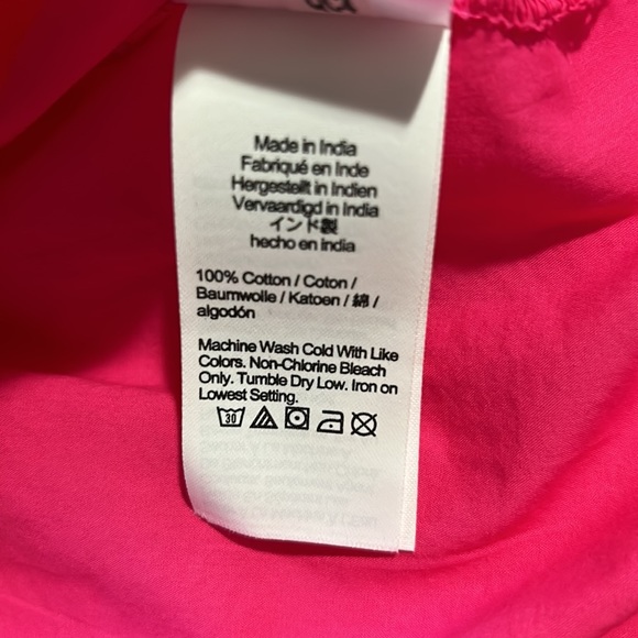 J. Crew, Pink, Long Sleeve, 100% Cotton, Button Down Top, Size 6 - Picture 6 of 7